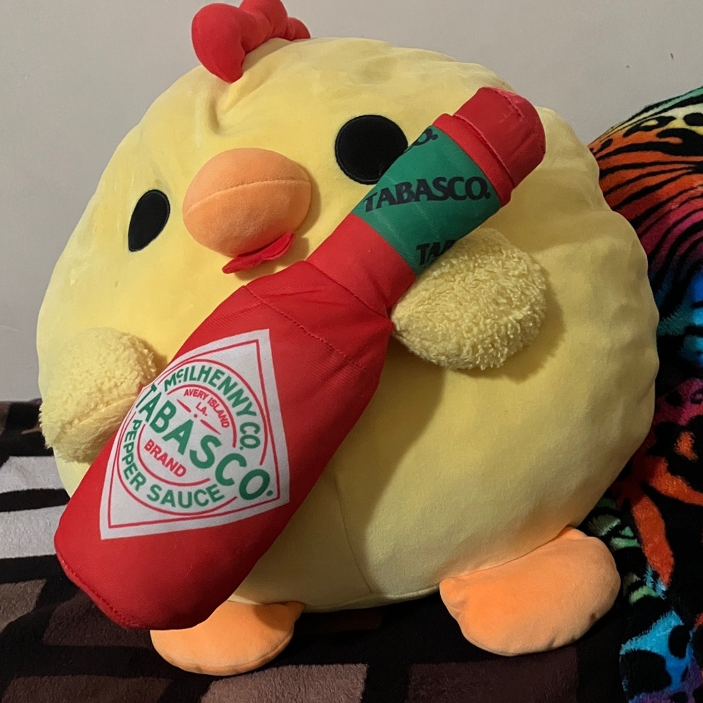 Adidas Yellow Plush Toy